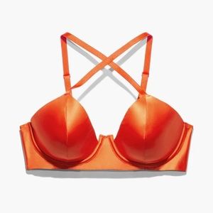 Sharp Satin Fashion Bra